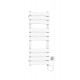 Nix matte white, electric towel warmer