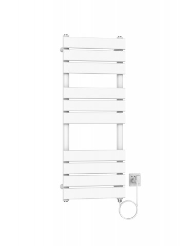 Nix matte white, electric towel warmer