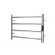 EZ-HEAT stainless steel, freestanding electric towel warmer