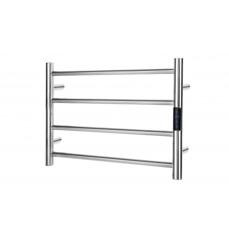 EZ-HEAT stainless steel, freestanding electric towel warmer