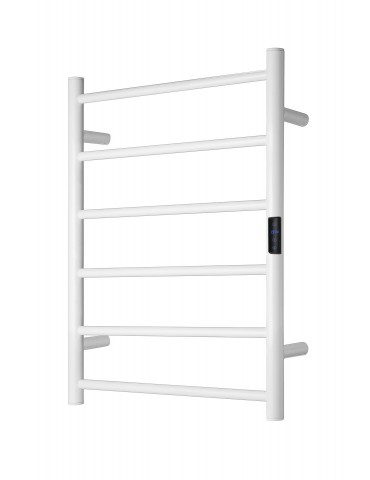 EZ-HEAT white, freestanding electric towel warmer