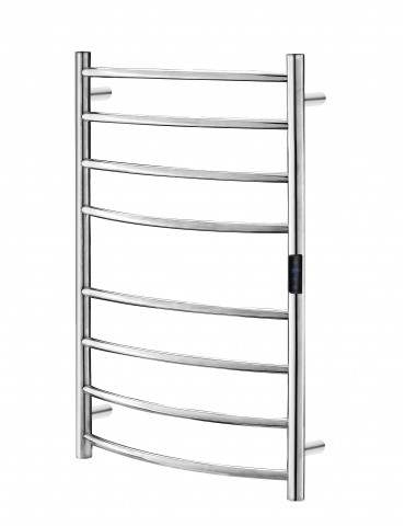 EZ-HEAT stainless steel, freestanding electric towel warmer