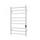 HEAT-X white, freestanding electric towel warmer