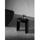 Istone Black shower bench