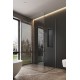 Niche de Douche 12x36, 3 sections, finie noire mat