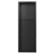 Shower niche black matte 12*36, 3 sections