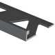 Schiene Edge Trim 3/16" Aluminium