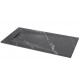 Brutus Carrara noir 48×32" (47.25 * 31.49) , Base de douche en SMC