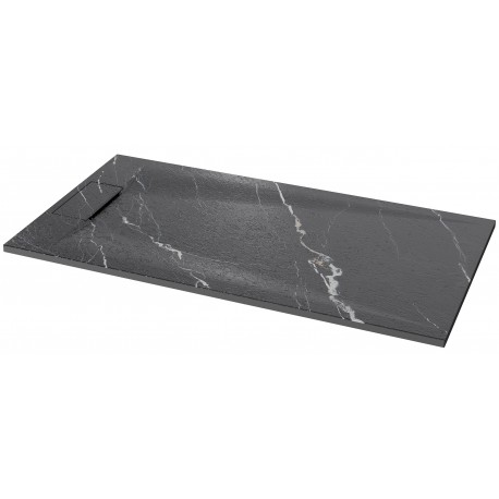 Brutus black Carrara 60×32" (59.06 * 31.49) , SMC shower base