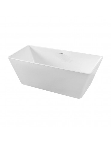 Osiris Freestanding bath 67", mat black Finish