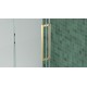 Myo 48", Matte gold, shower door