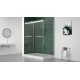 Waka 32", Chrome, side panel shower glass