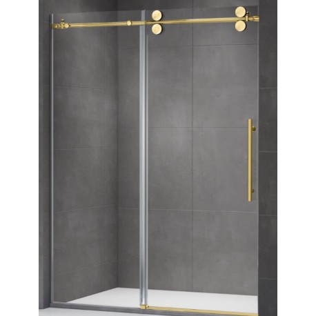 Apollon 48", Matte goold Shower Door