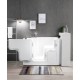 Thor, Free standing bath tub with door (left)