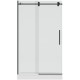 Myo 48", Black, Shower Door