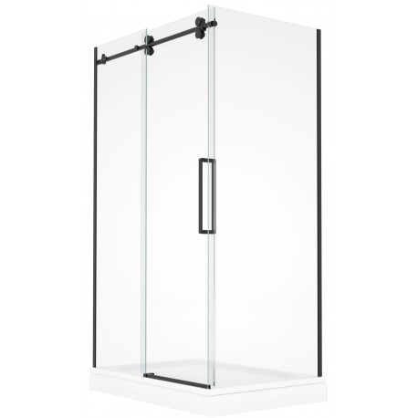 Myo 48", Black, Shower Door