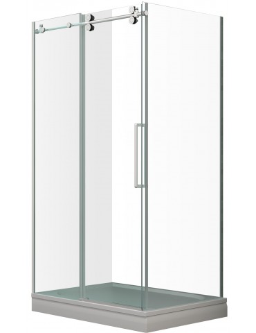 Myo 48", brushed nickel, shower door