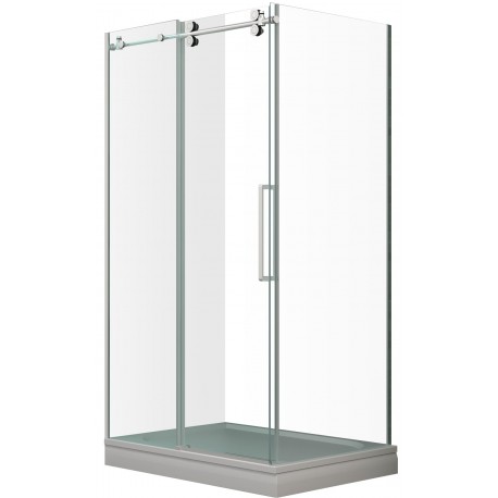 Myo 48", brushed nickel, shower door