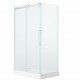 Mikotos brushed nickel, Shower Door