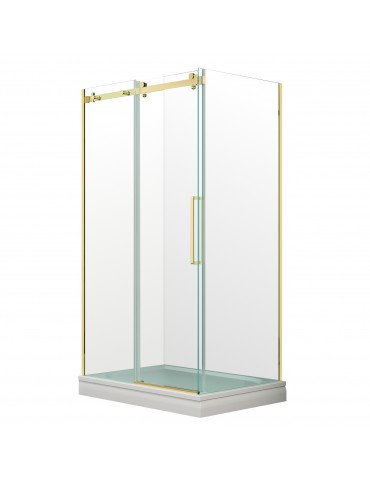 Mikotos Matte gold, Shower Door