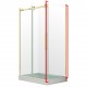 Mikotos Matte gold, Shower Door